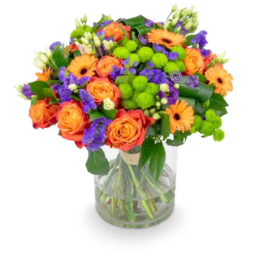 Bouquet of orange flowers